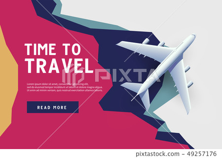 Time to travel. Vacation trip offer concept. 49257176