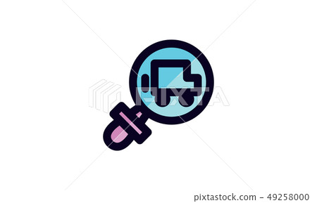 Search Icon Template Vector Sign Design 49258000