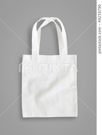 Tote bag mock up canvas fabric cloth shopping sack 49258790