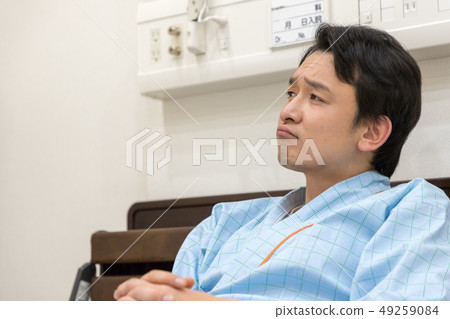 Patient hospitalization scene 49259084