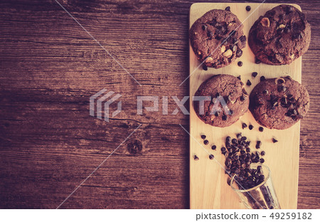 Homemade cookies, vintage style tones. 49259182