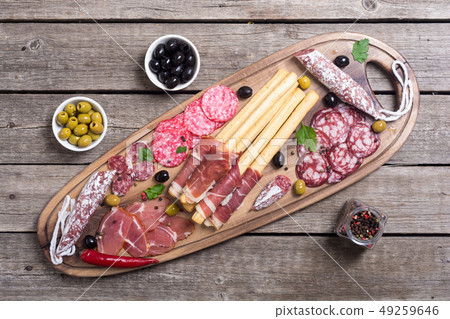 Set of sausages 49259646