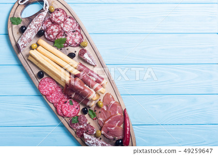 Set of sausages 49259647