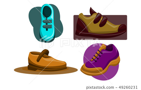 school shoes vector