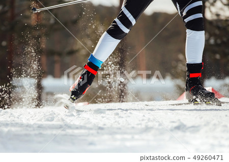 cross-country ski race 49260471