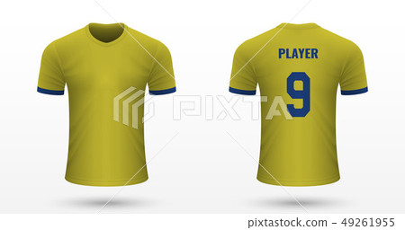 Realistic soccer shirt 49261955