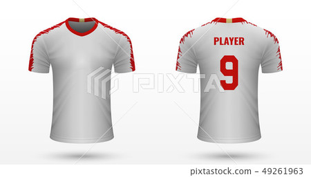 Realistic soccer shirt Realistic soccer shirt 49261963
