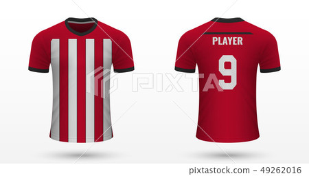 Realistic soccer shirt Realistic soccer shirt 49262016
