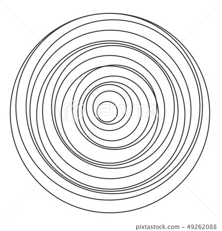 Circular spiral sound wave Circular spiral sound wave 49262088