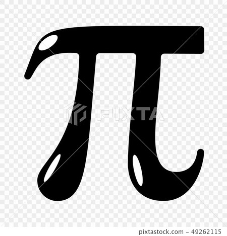 Pi symbol icon  49262115