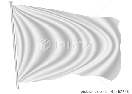 White flag template 49262218