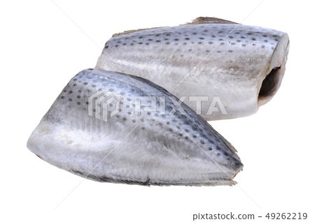 raw fish on white raw fish on white 49262219
