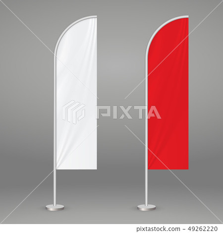 Feather beach flag 49262220
