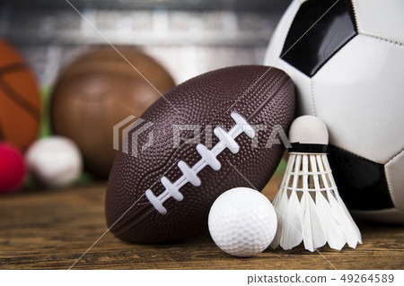 Sport Equipment, Soccer,Tennis,Basketball 49264589