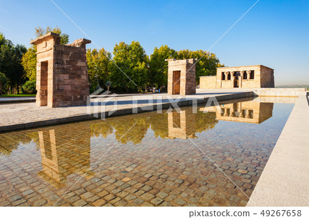 The Temple of Debod in Madrid, Spain 49267658