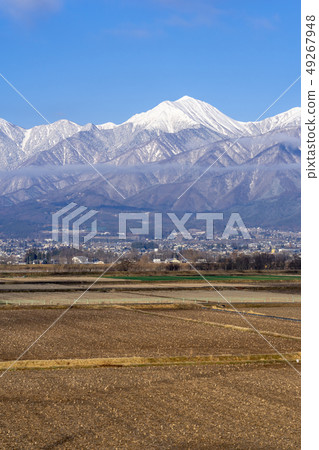 Shinshu Azumino Northern Alps view Shinshu Azumino Northern Alps view 49267948