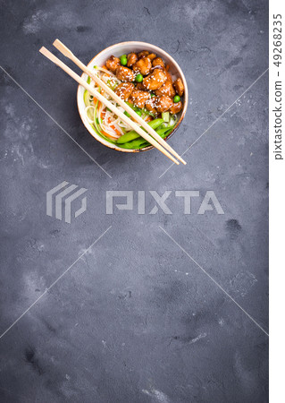 Asian style noodles Asian style noodles 49268235