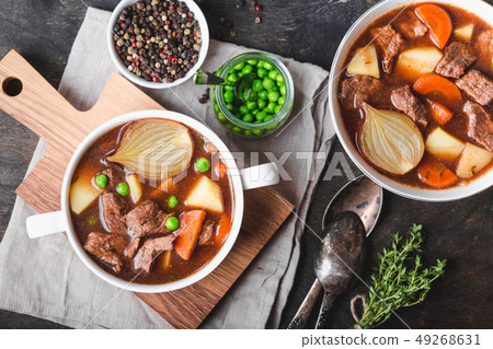 Meat stew with beef Meat stew with beef 49268631