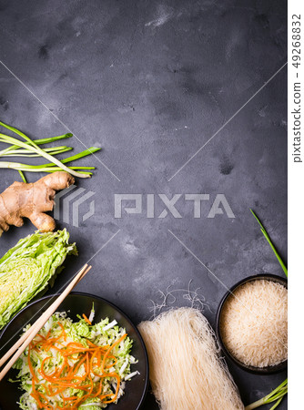 Asian cooking ingredients Asian cooking ingredients 49268832