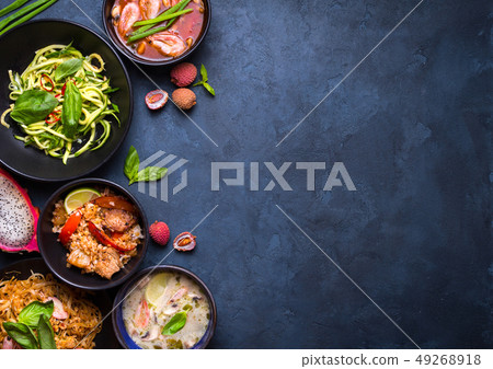 Thai food background 49268918