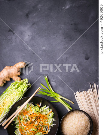 Asian cooking ingredients Asian cooking ingredients 49269009