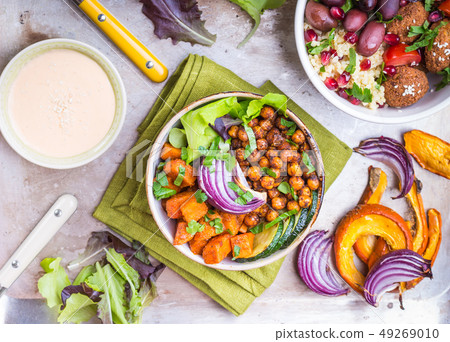 Healthy vegetarian salads Healthy vegetarian salads 49269010