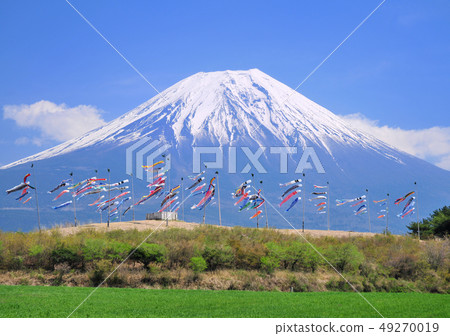 Carp streamer and Mt. Fuji-9086 Carp streamer and Mt. Fuji-9086 49270019