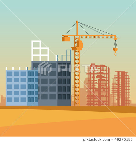 contruction site cartoon contruction site cartoon 49270195