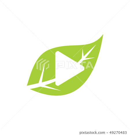 Leaf Logo Design Vector Template Isolated 49270483