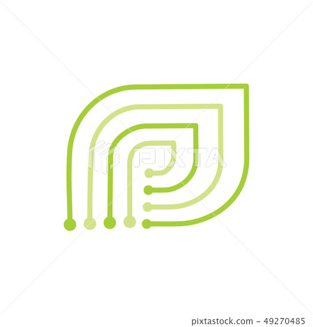 Leaf Logo Design Vector Template Isolated 49270485