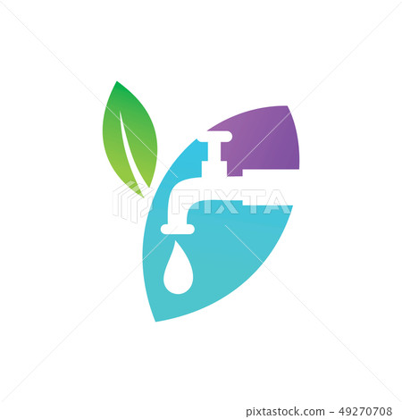 Leaf Logo Design Vector Template Set 49270708