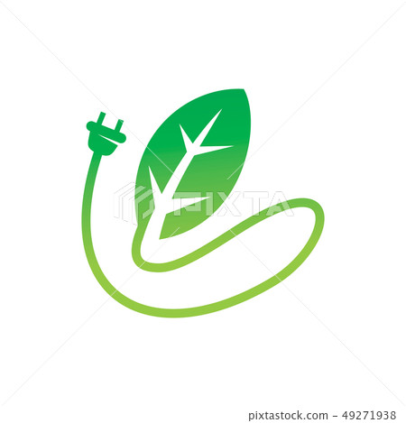 Leaf Logo Design Vector Template Set 49271938