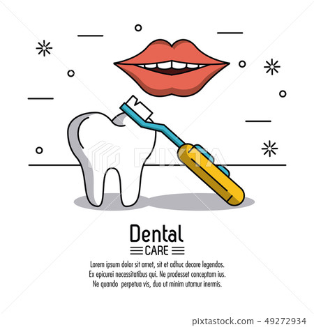 Dental care infographic Dental care infographic 49272934