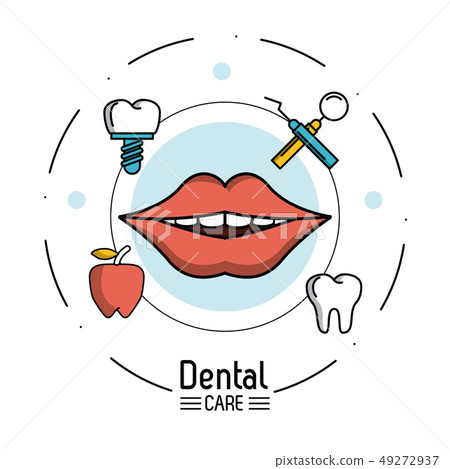 Dental care infographic 49272937