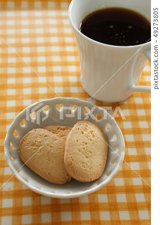 Homemade cookies and coffee Homemade cookies and coffee 49273805