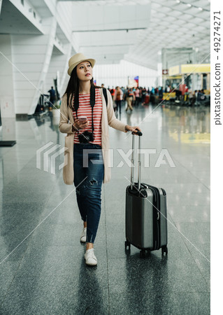 elegant lady search direction of departure gate 49274271