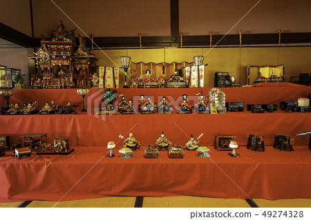 岡山倉敷市Tamashima Tamashima Town保護區Nishijima Samurai Doll 49274328