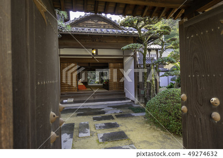 岡山倉敷市Tamashima Tamashima Town保護區Saijo Onarimon 49274632