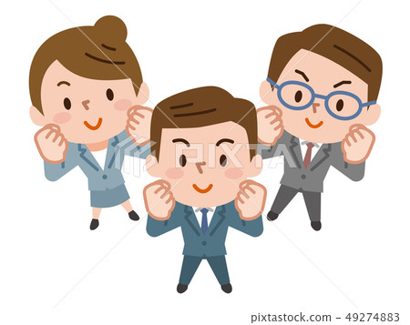 Businessman businesswoman Businessman businesswoman 49274883