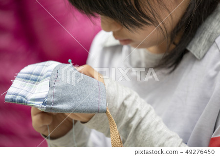 缝包包,针包,针线,ミシン袋、針袋、上糸、Sewing bag, needle thread, 缝包包,针包,针线,ミシン袋、針袋、上糸、Sewing bag, needle thread, 49276450