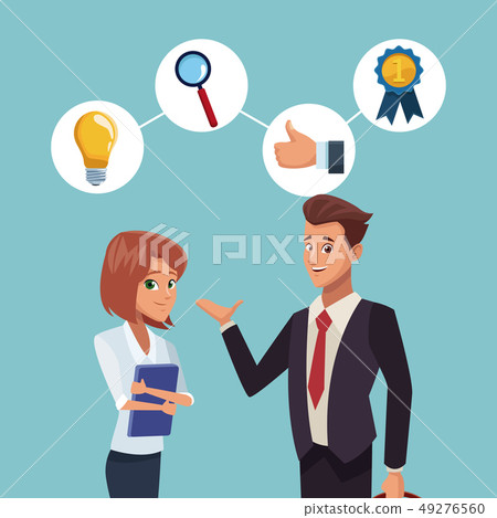 Business coworkers cartoons Business coworkers cartoons 49276560