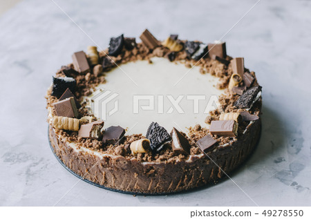 Cheesecake With chocolate Cheesecake With chocolate 49278550