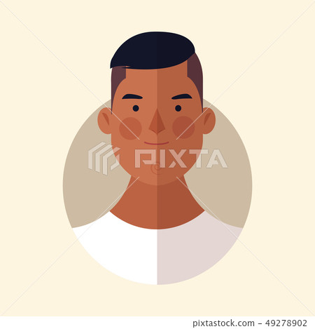 man face cartoon man face cartoon 49278902