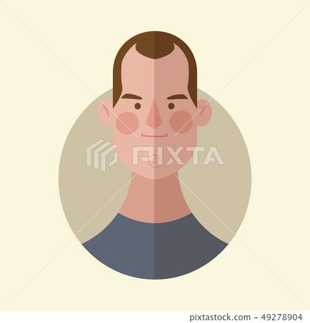 man face cartoon man face cartoon 49278904