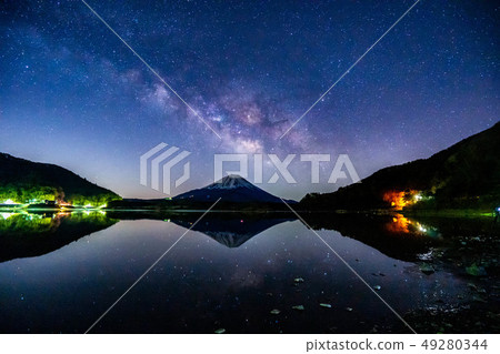 Milky Way from Lake Shoji [Yamanashi Prefecture] 49280344