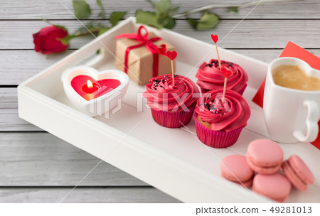 close up of red sweets for valentines day close up of red sweets for valentines day 49281013