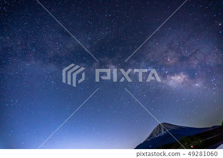 Milky Way from Lake Shoji [Yamanashi Prefecture] 49281060