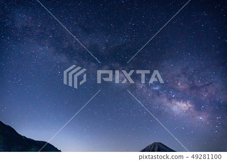 Milky Way from Lake Shoji [Yamanashi Prefecture] 49281100