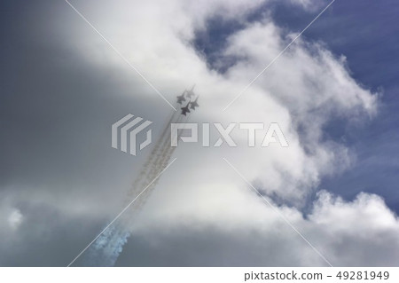 Hawaii Oahu sky where the air show took place Hawaii Oahu sky where the air show took place 49281949