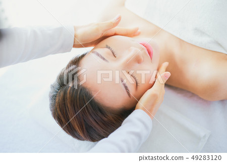 Female beauty esthetics 49283120